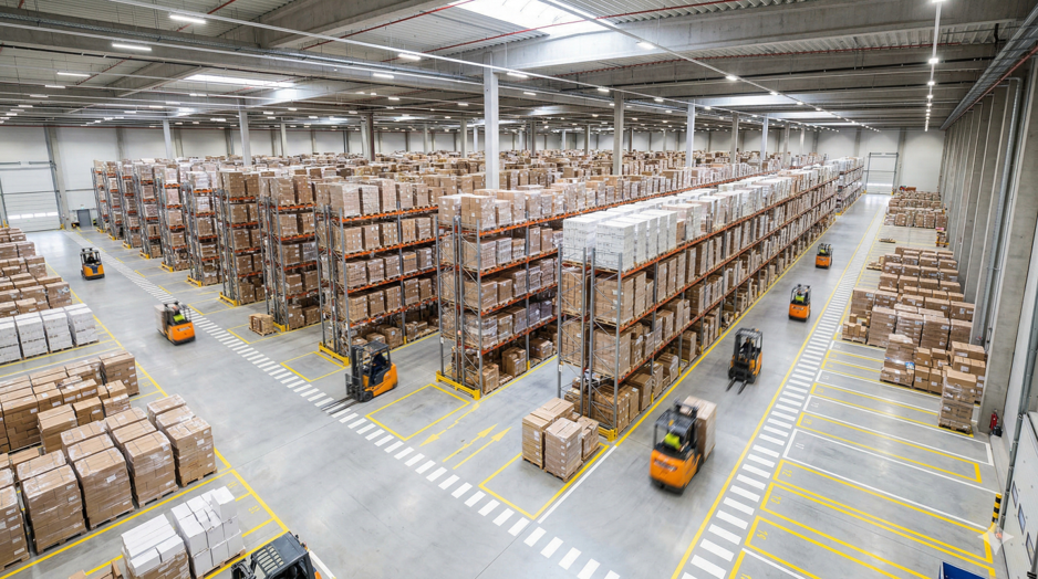 Vista de planta de operaciones